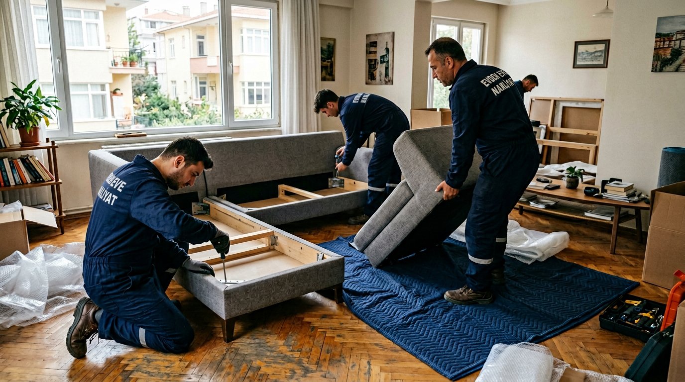 Parça Eşya Taşıma servis kaydı