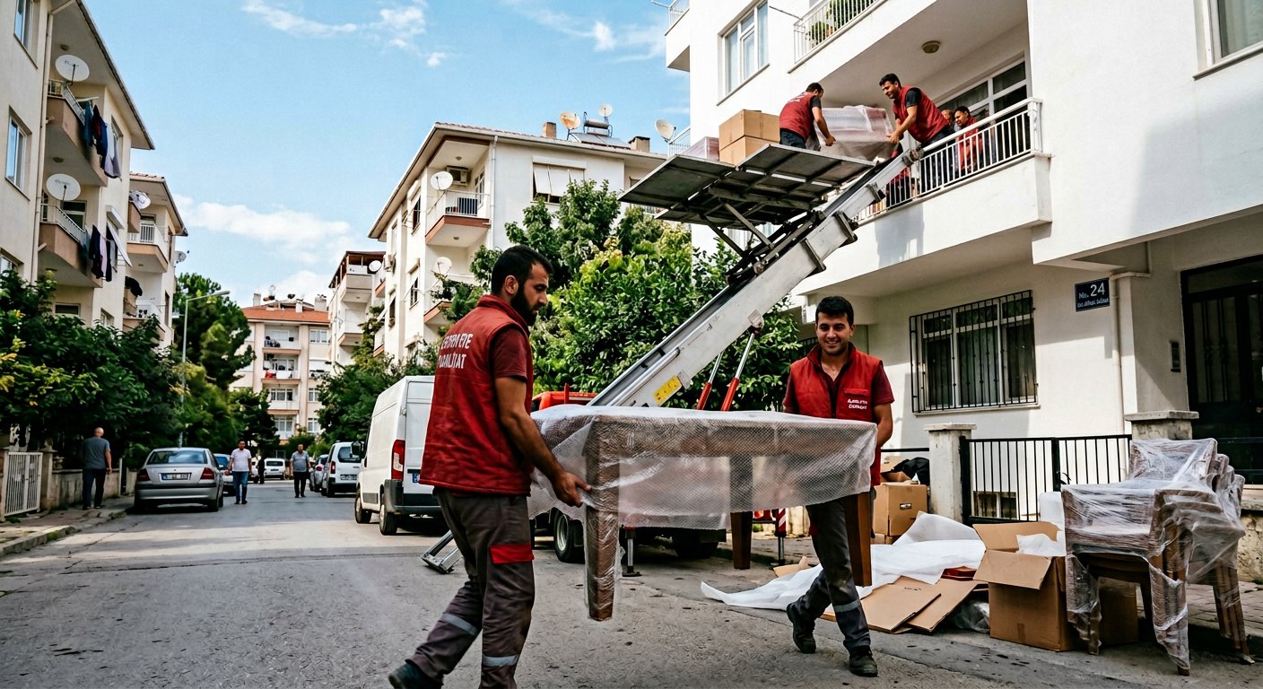 Evden Eve Nakliyat servis kaydı