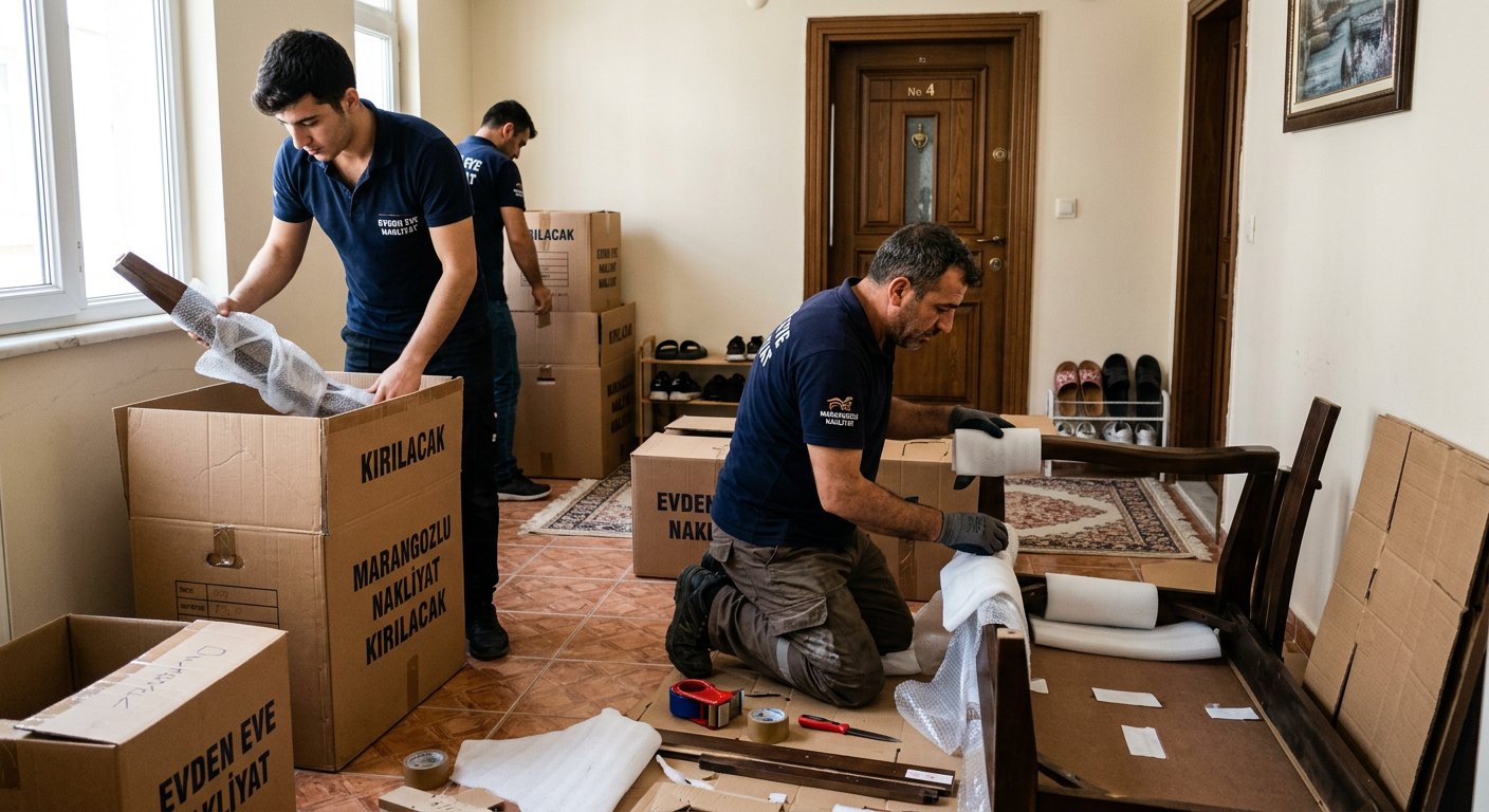 Nusratiye Evden Eve Nakliye paketleme